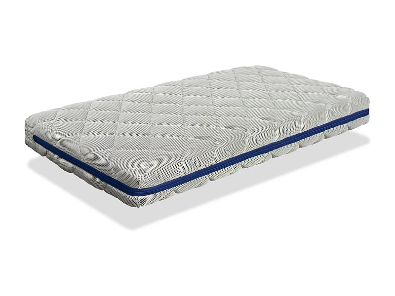 Babybettmatratze 60x120 OCEAN BREATHAIR Höhe 11 CM - Kern 100% waschbar, atmungsaktiv, ökologisch und recycelbar