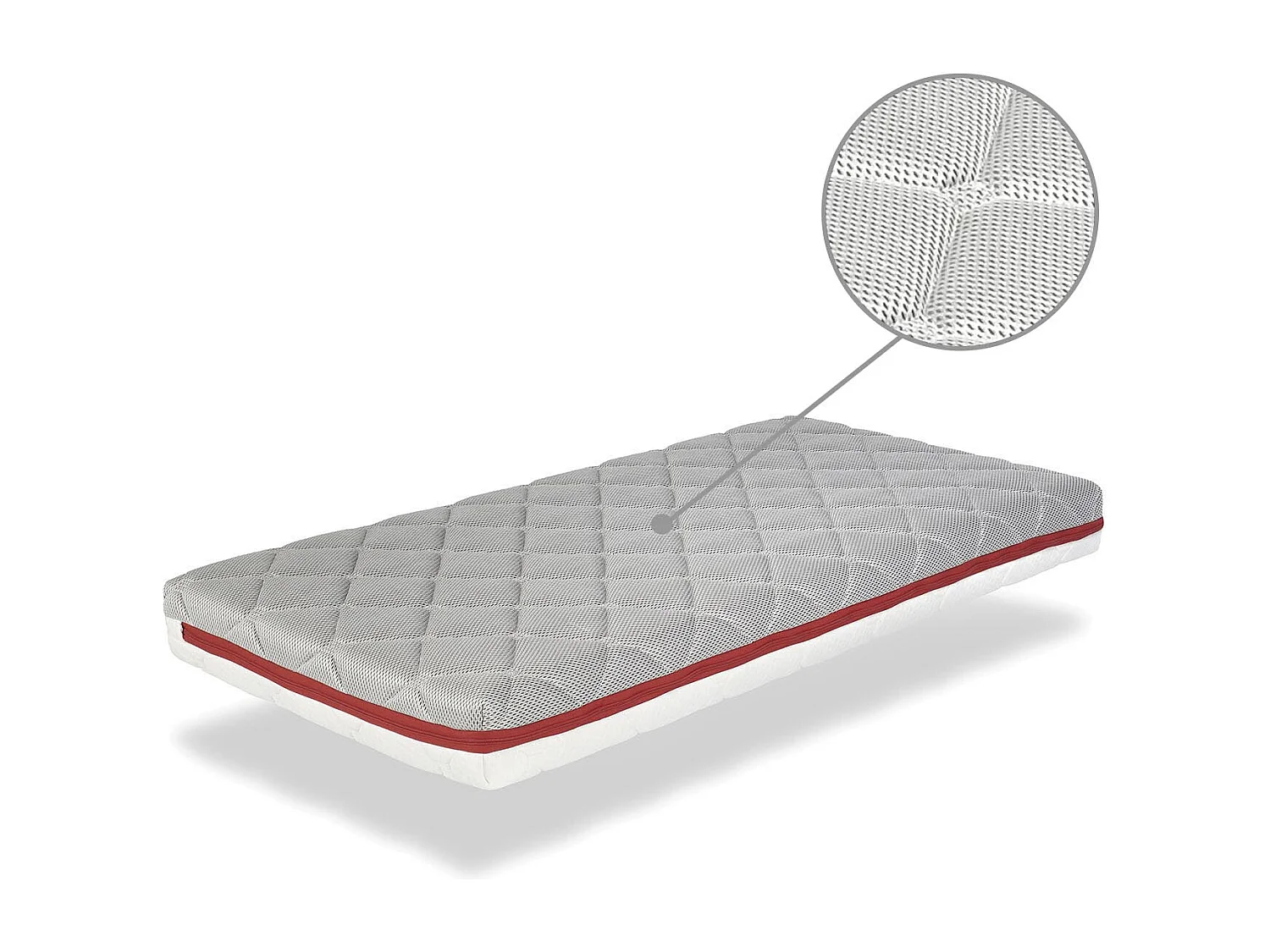 Matelas bebe 67X137 DUO BABY épaisseur 11 CM  Déhoussable, mémoire de forme