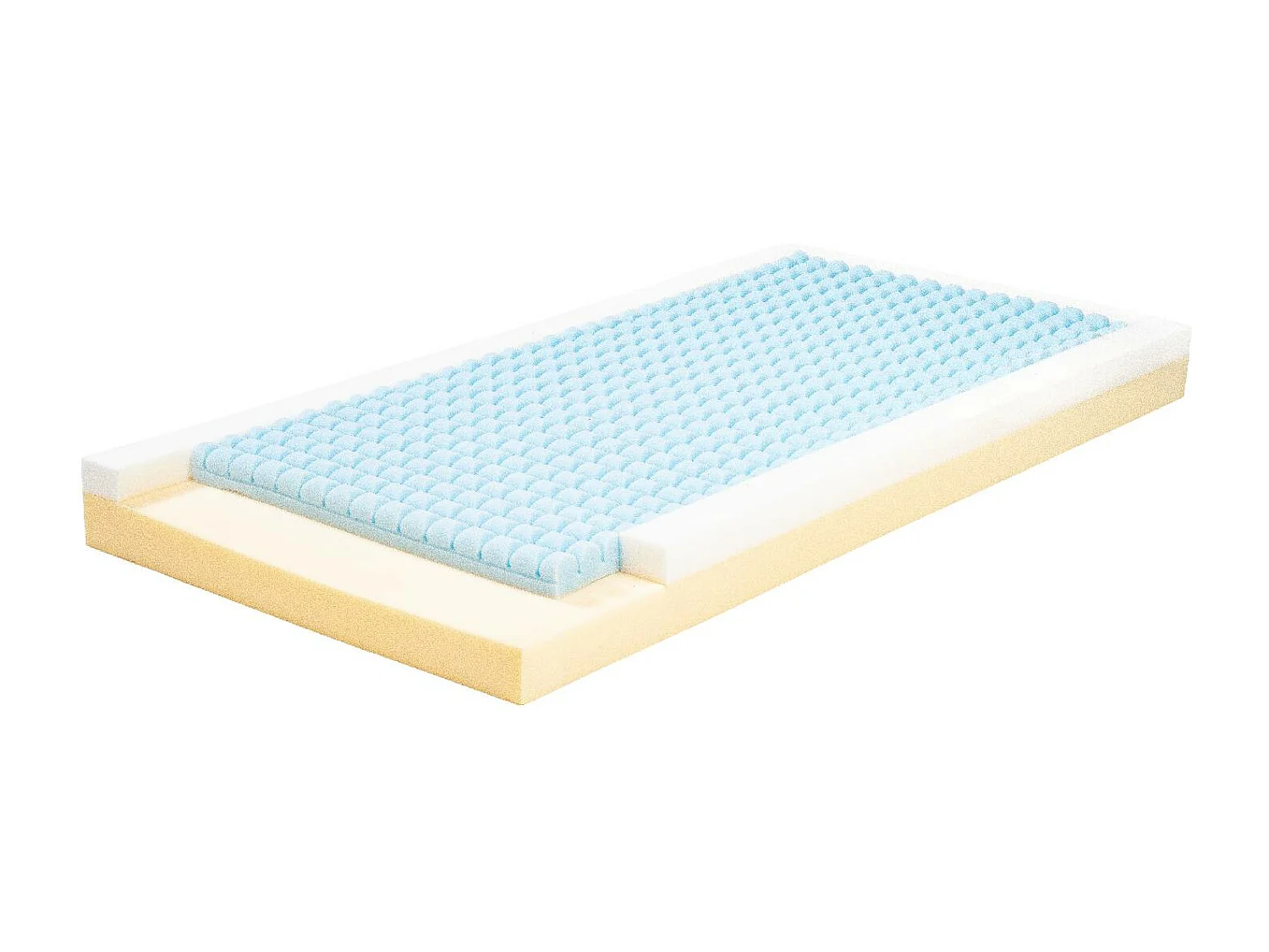 Babymatratze CUNA 60x120 BABY AIR Höhe 11 CM Herausnehmbar, waschbar, anpassungsfähig und atmungsaktiv