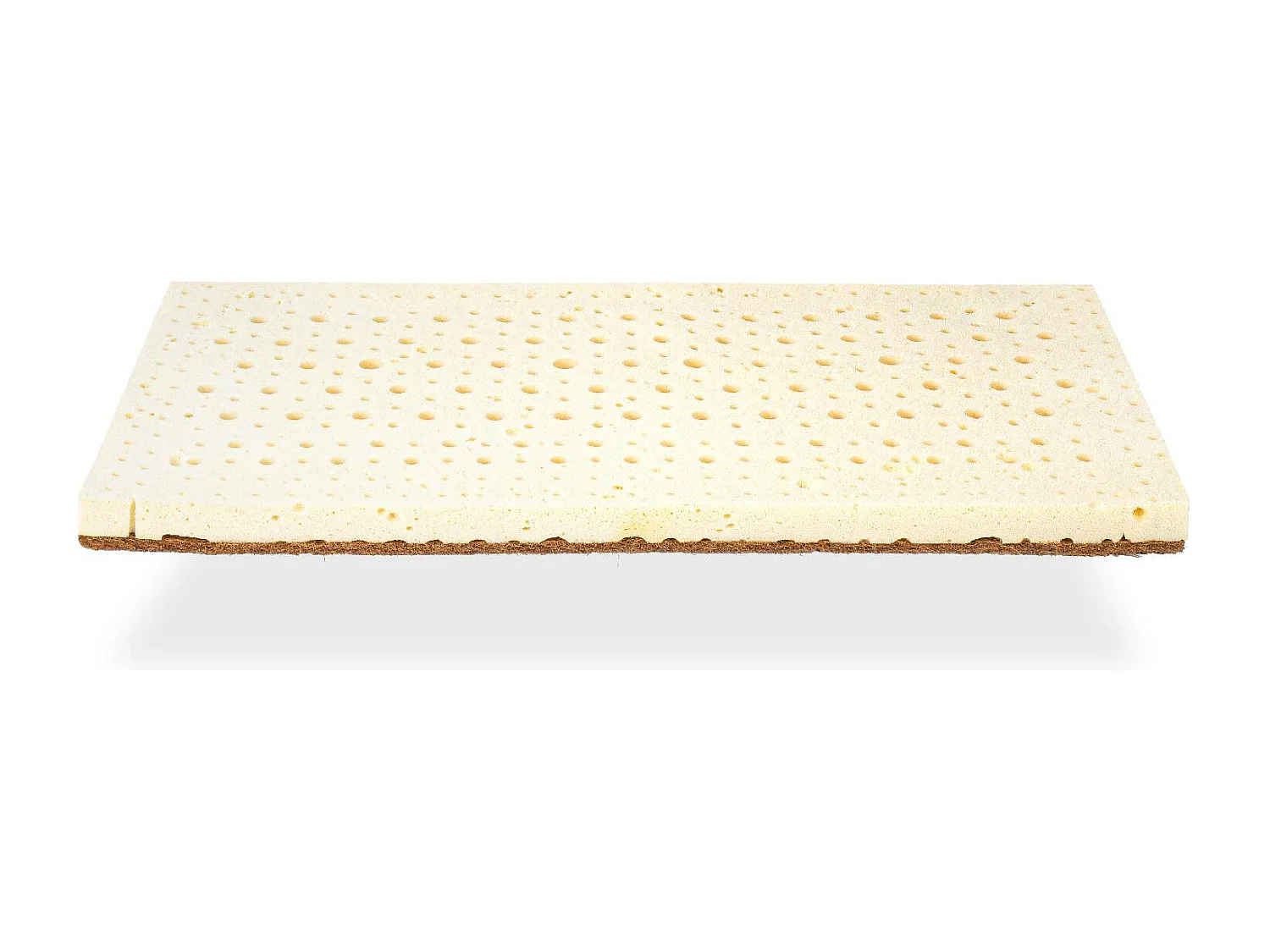 Mini-Matratze für Kinderbett, 75X52 CM, Hohe 7 CM. Latex und natürliche Kokosnuss. 100 % Bio-Stoff