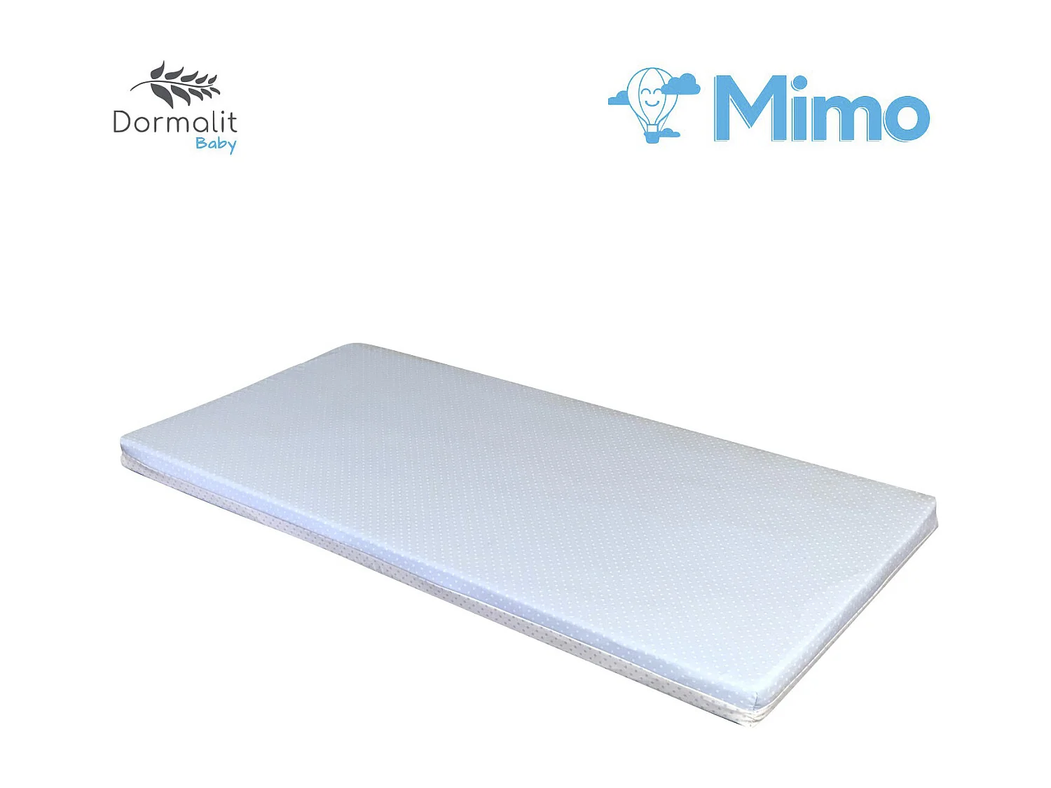 Matelas lit parapluie 120x60x5  BLEU  -  lit de Voyage Déhoussable, lavable et facile à transporter