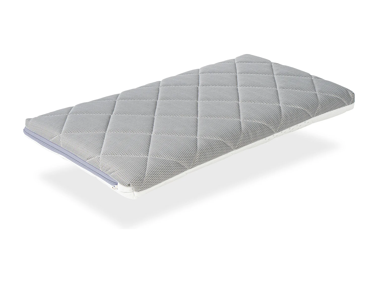 Miniwiegematratze 75x52 Höhe MINI BABY AIR 7 CM - Herausnehmbar, waschbar, anpassungsfähig und atmungsaktiv