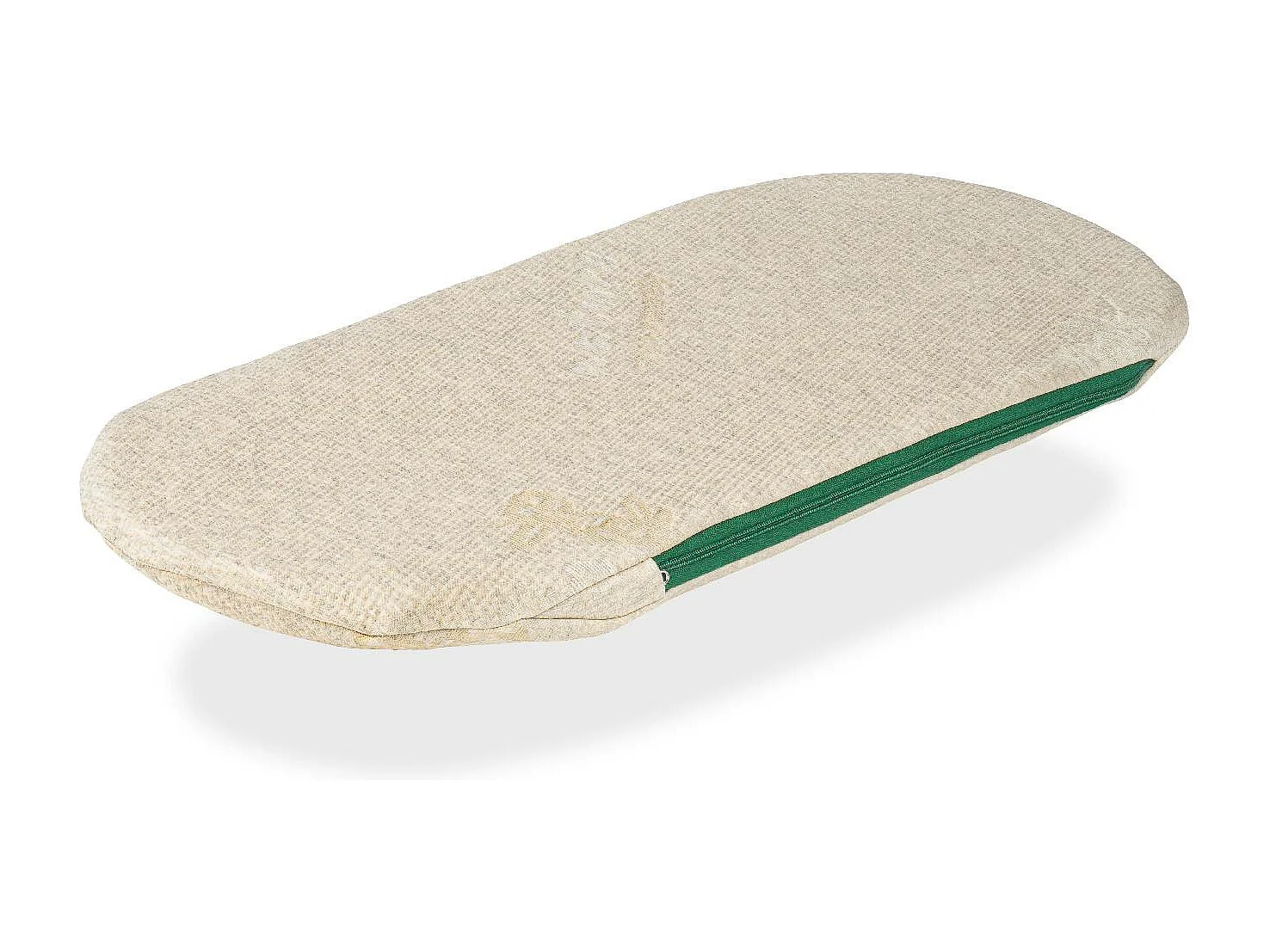 Matelas Couffin  72X33  Epaisseur 3 CM 100% LATEX et Tissu  Naturel