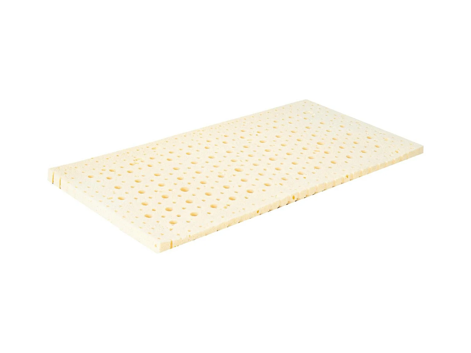 Matelas Couffin  72X33  Epaisseur 3 CM 100% LATEX et Tissu  Naturel