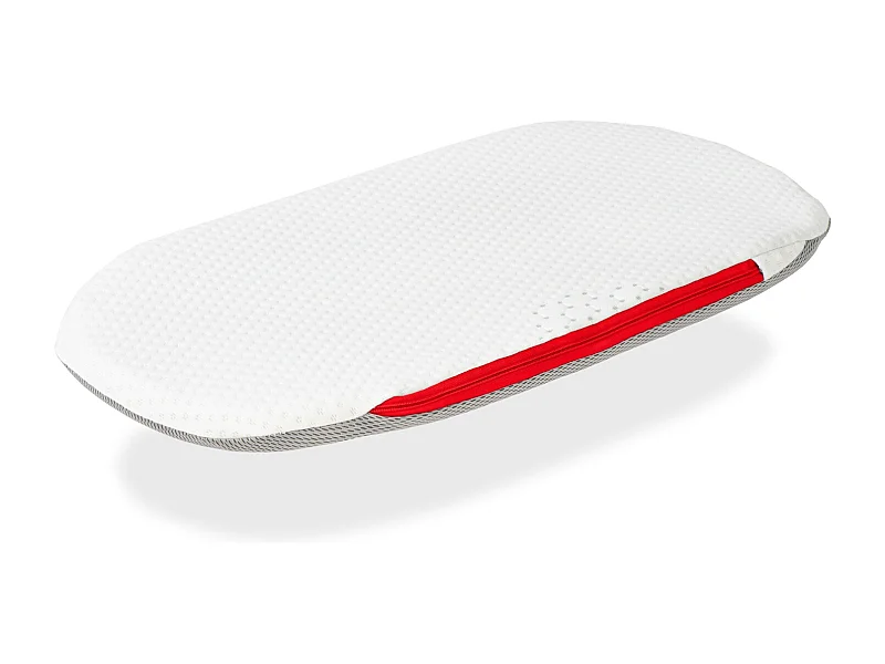 Matelas de Couffin 72x33 Epaisseur 3 CM 2 in 1:Matelas pour Landau,Nacelle,Berceau + protège matrelas- Déhoussable, Noyau en mousse perforée et Respirant