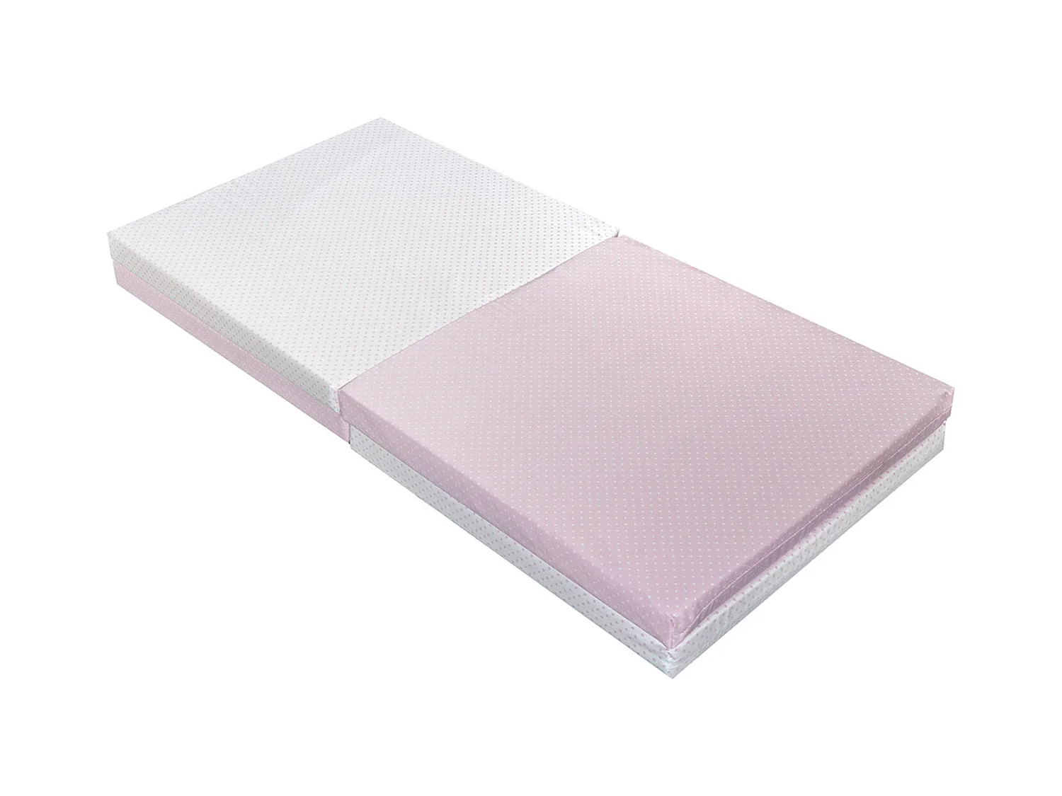 ROSA Babyspielmatte 120x120x5 cm. Abnehmbar und faltbar. 3 in 1