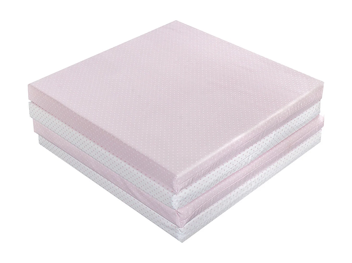 Tapis enfant d'éveil et de jeux ROSE 3-en-1 - Transportable et deshoussable