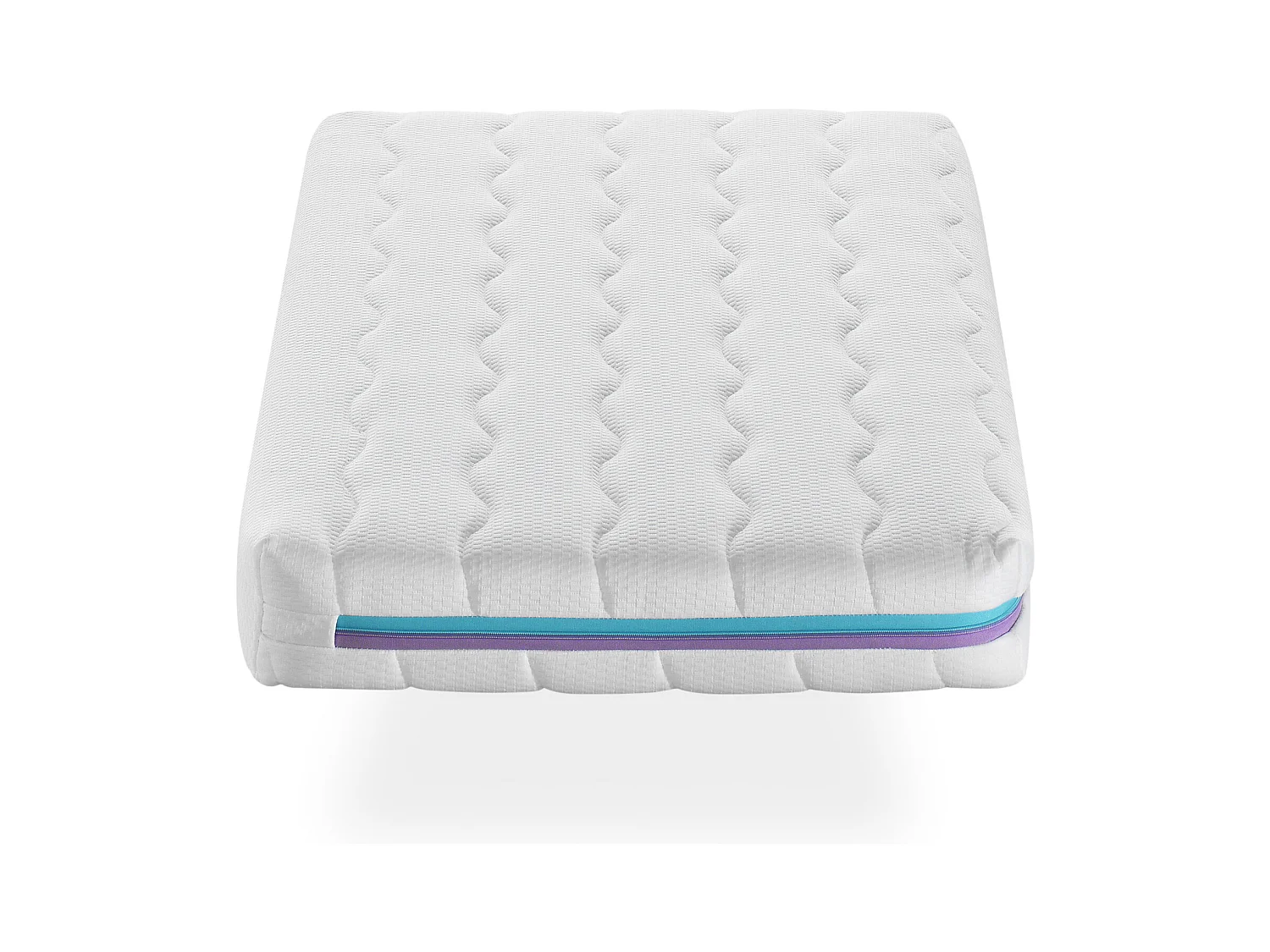 Baby-Matratze 57X117 DORI Dicke 11 CM Kern aus perforiertem Schaumstoff