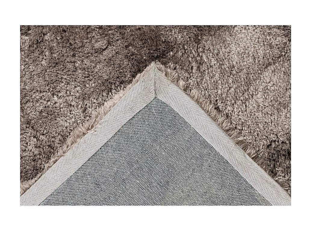 Teppich 170x120 cm – Design C005D Farbe Taupe – Eleganz und Komfort für Ihr Interieur