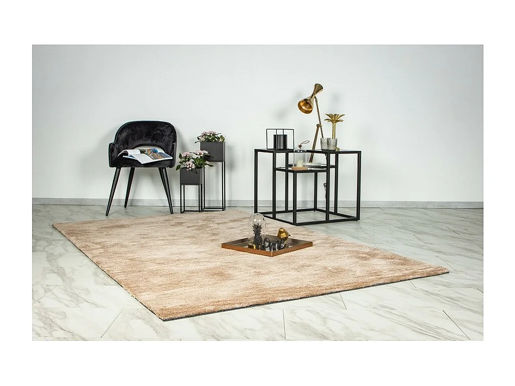 Tapijt 170x120cm, design C007Y beige kleur - Comfort en elegantie voor uw interieur