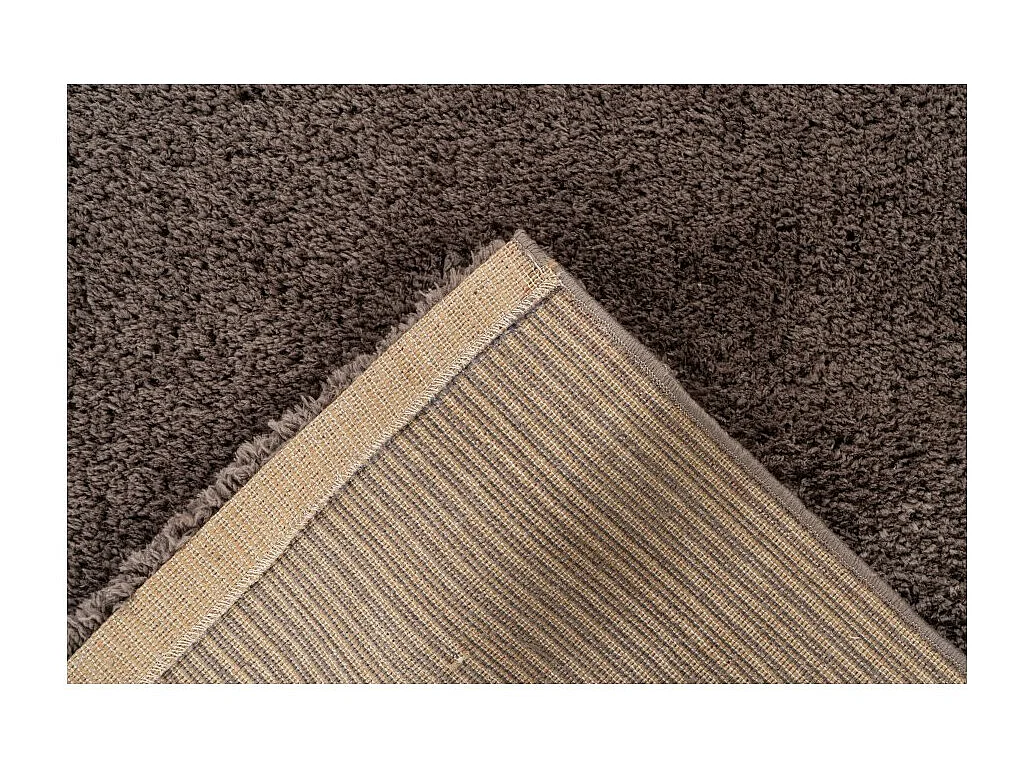 Tapis 150x80cm, design D005M coloris taupe - Confort et élégance pour votre intérieur