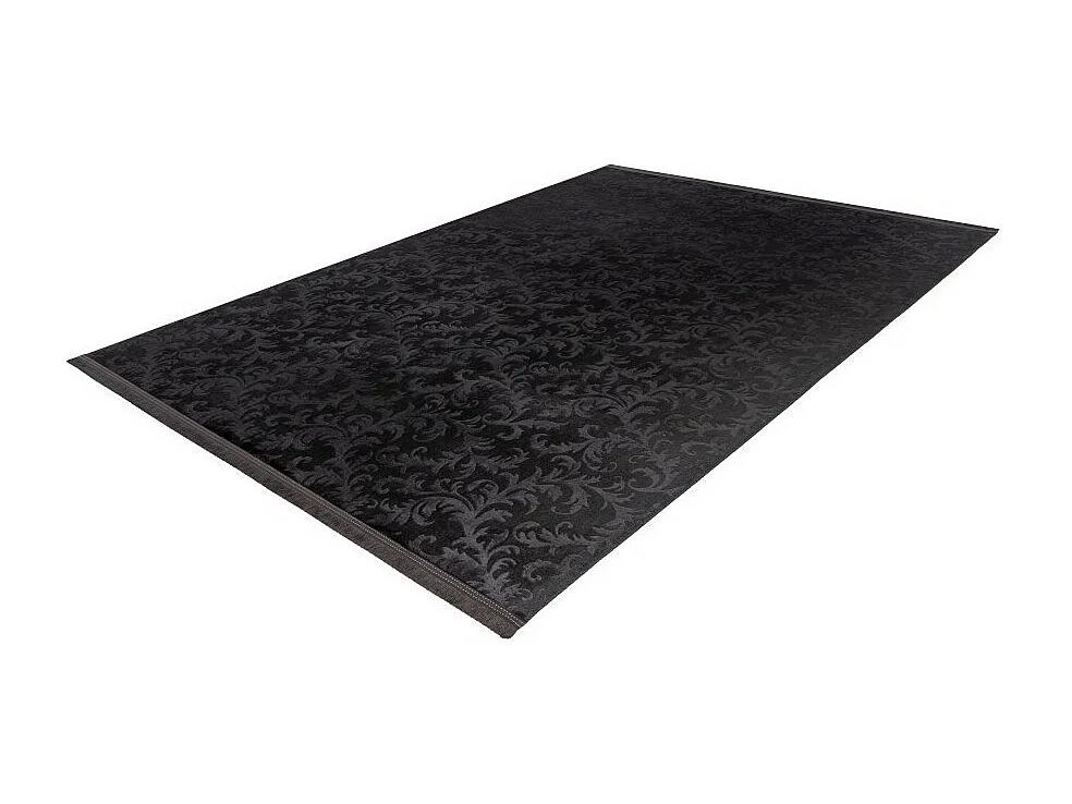 Tapis 140x80cm, design D112A coloris graphite - Confort et élégance pour votre intérieur