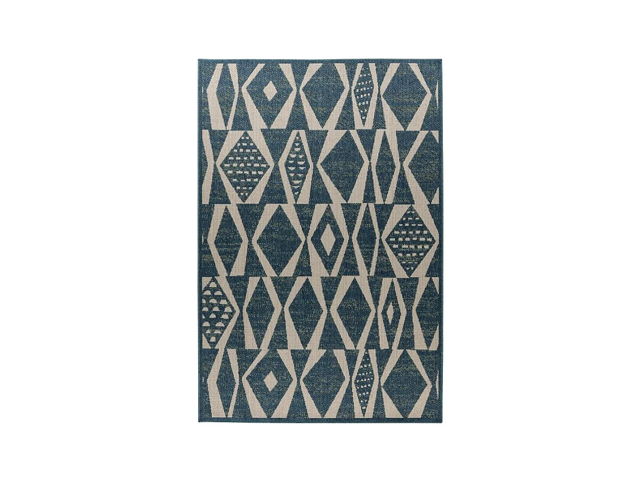 Tapijt 230x160cm, design C203I in blauwe kleur - Comfort en elegantie voor uw interieur