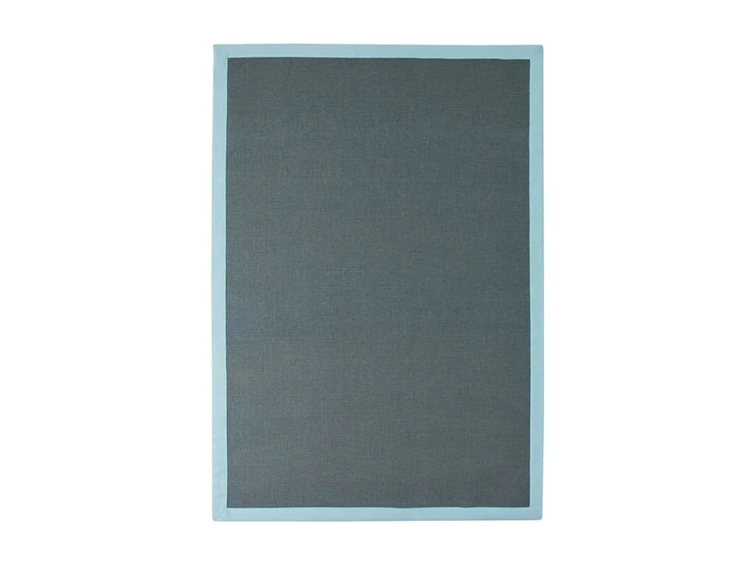 NATURAL JUTE - Tapis en jute bleu clair 160x230