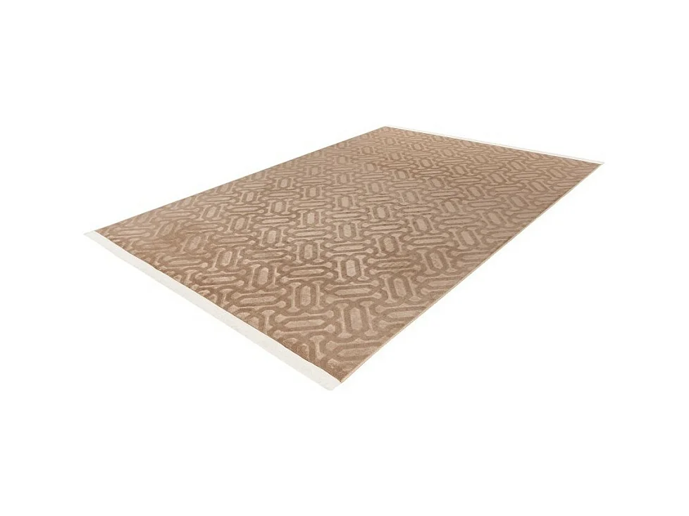 Tappeto 160x120cm, design D012A colore taupe - Comfort ed eleganza per il tuo interno