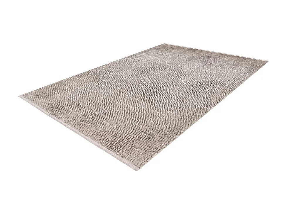 Teppich 150x80cm, Design E209E in Silberfarbe - Komfort und Eleganz für Ihr Interieur