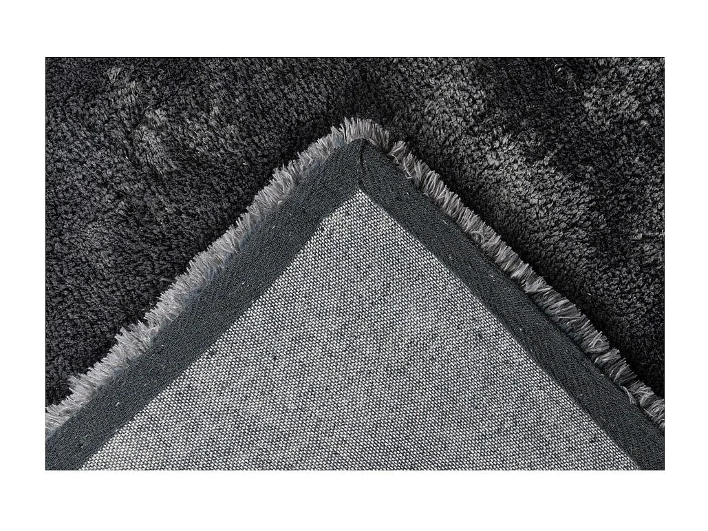 Tapis 150x80cm, design C005D coloris anthracite - Confort et élégance pour votre intérieur