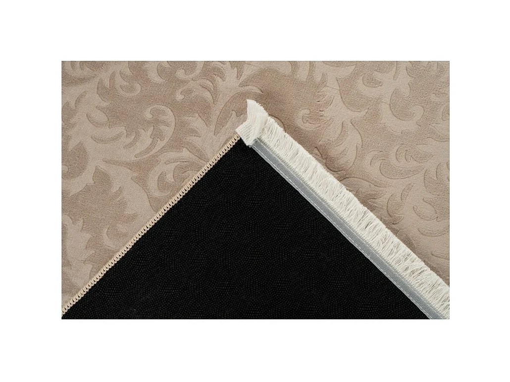 Teppich 140x80cm, Design D112A in Taupefarbe - Komfort und Eleganz für Ihr Interieur