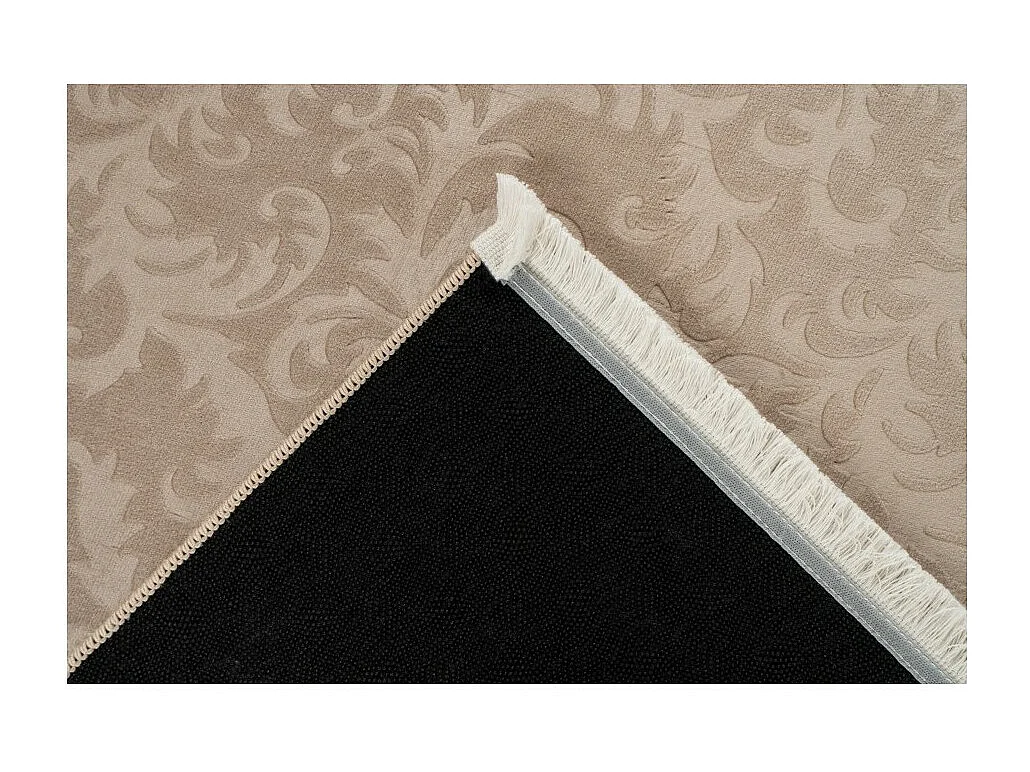 Teppich 140x80cm, Design D112A in Taupefarbe - Komfort und Eleganz für Ihr Interieur