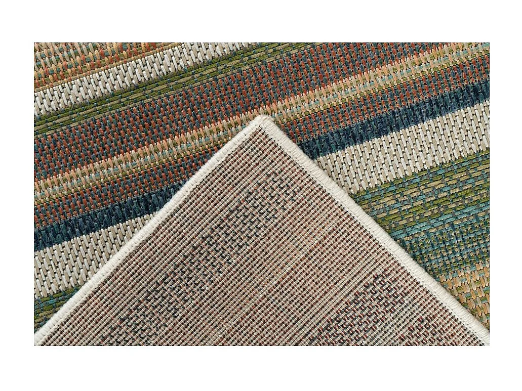 Tapis 170x120cm, design C403I coloris multicolore - Confort et élégance pour votre intérieur