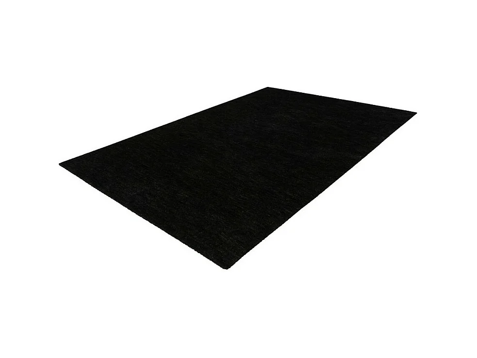 Tapis 150x80cm, design C007Y coloris noir - Confort et élégance pour votre intérieur
