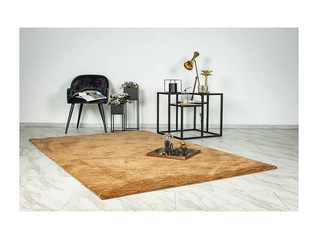 Teppich 290x200cm, Design C007Y, Farbe Camel - Komfort und Eleganz für Ihr Interieur