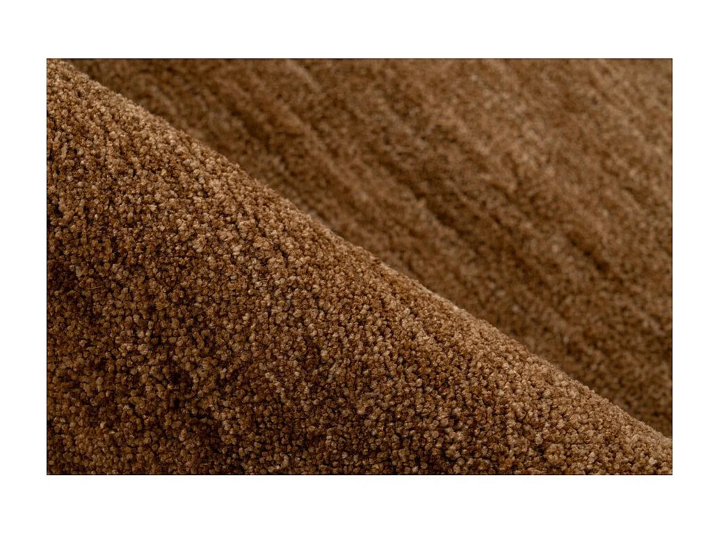 Tapete 290x200cm, design C007Y na cor camelo - Conforto e elegância para o seu interior