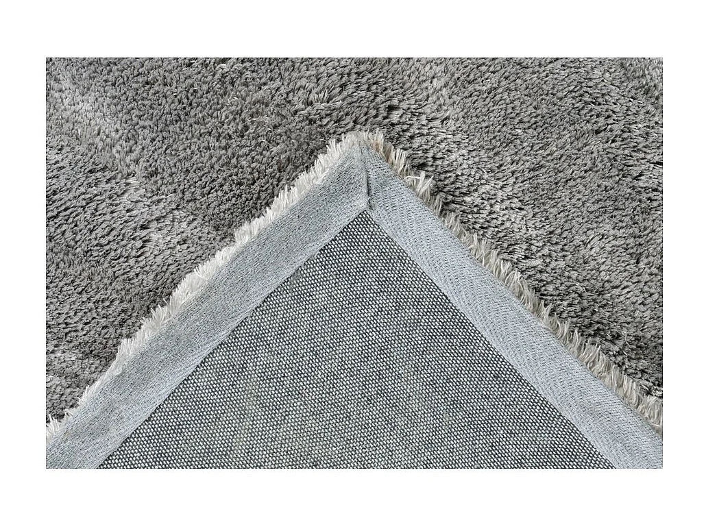 Tapis 230x160 cm – Design C005D coloris argent – Élégance et confort pour votre intérieur