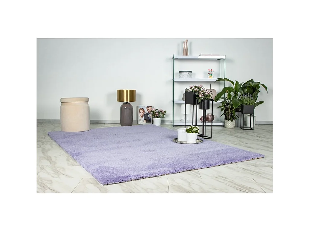 Teppich 290x200cm, Design D005M Farbe Lavendel - Komfort und Eleganz für Ihr Interieur