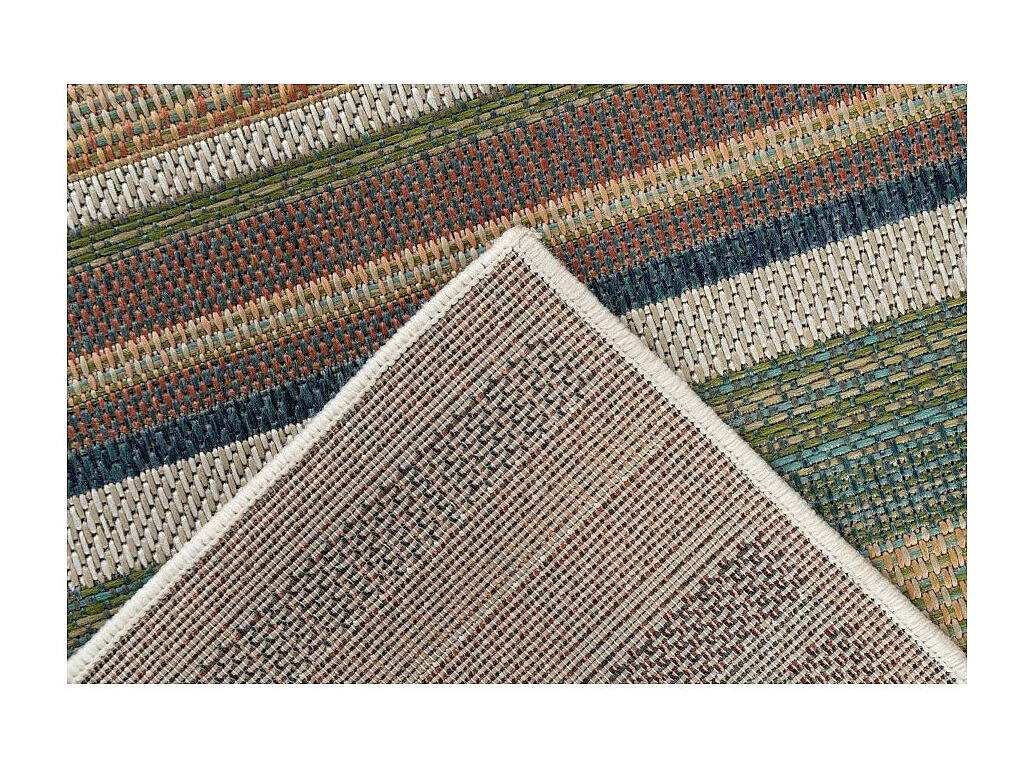 Tapis 150x80cm, design C403I coloris multicolore - Confort et élégance pour votre intérieur