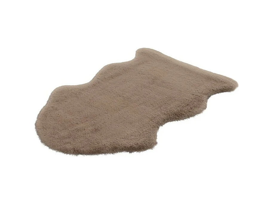 Tapis 90x60cm, design C005Y coloris taupe - Confort et élégance pour votre intérieur