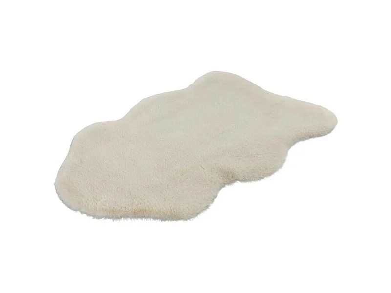 Teppich 90x60cm, Design C005Y in Elfenbeinfarbe - Komfort und Eleganz für Ihr Interieur