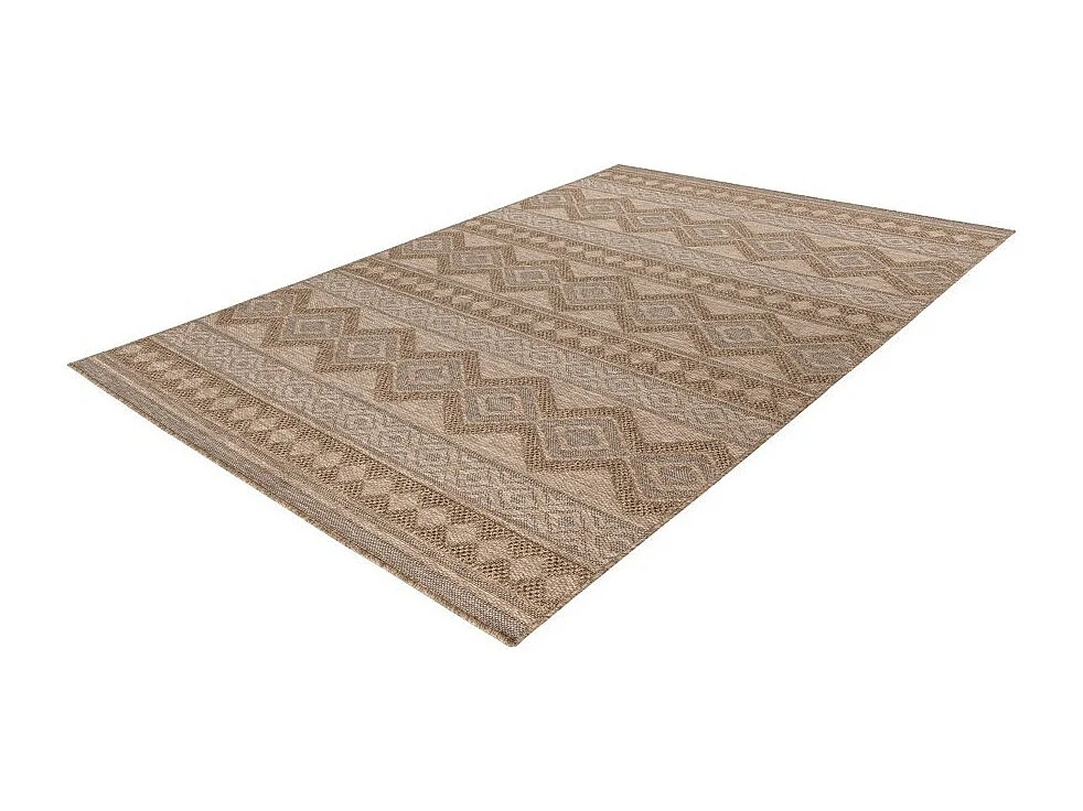 Teppich 170x120cm, Design C203A in Naturfarben - Komfort und Eleganz für Ihr Interieur