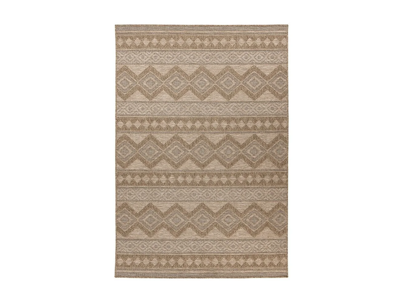Teppich 170x120cm, Design C203A in Naturfarben - Komfort und Eleganz für Ihr Interieur