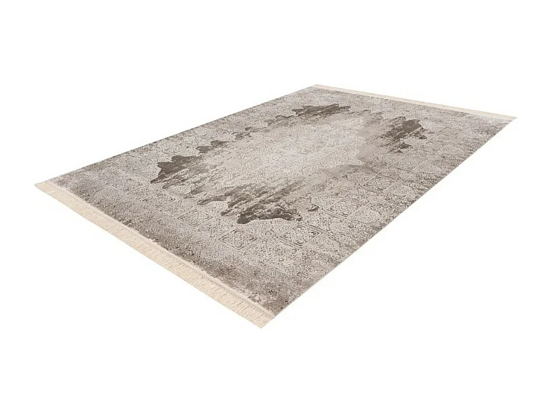 Tapete 150x80cm, design E109E na cor prata - Conforto e elegância para o seu interior.