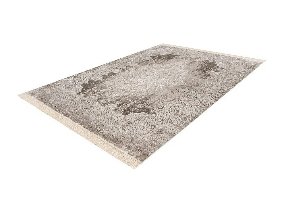 Teppich 150x80cm, Design E109E in Silberfarben - Komfort und Eleganz für Ihr Interieur