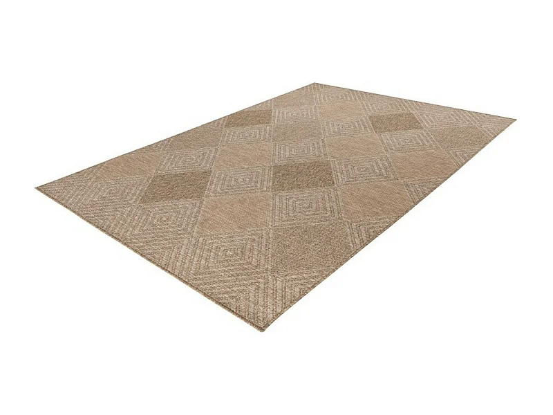 Tapijt 170x120cm, design C403A in natuurlijke kleur - Comfort en elegantie voor uw interieur