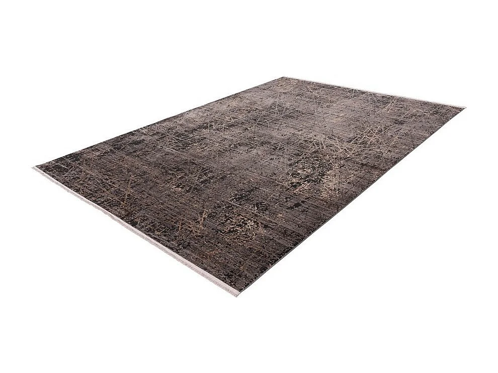 Tapis 230x160 cm – Design C109E coloris gris – Élégance et confort pour votre intérieur