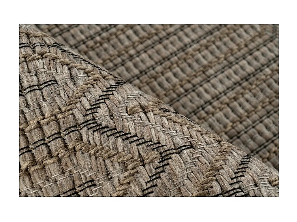 Tapis 290x200cm, design C103A coloris naturel - Confort et élégance pour votre intérieur