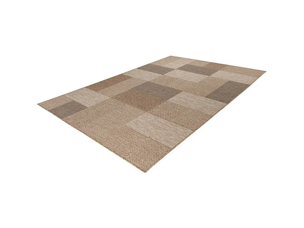 Tapis 230x160cm, design C603A coloris naturel - Confort et élégance pour votre intérieur