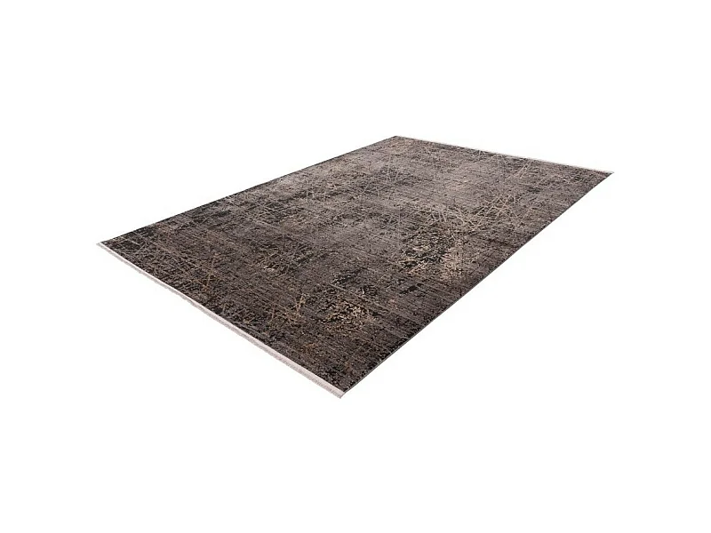 Tapis 150x80 cm – Design C109E coloris gris – Élégance et confort pour votre intérieur