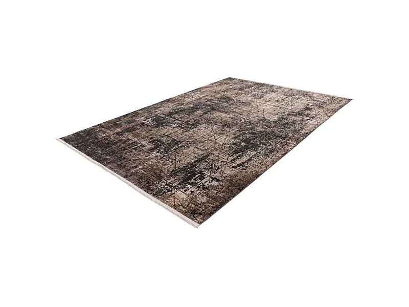 Teppich 170x120 cm – Design C209E in Beigetönen – Eleganz und Komfort für Ihr Zuhause