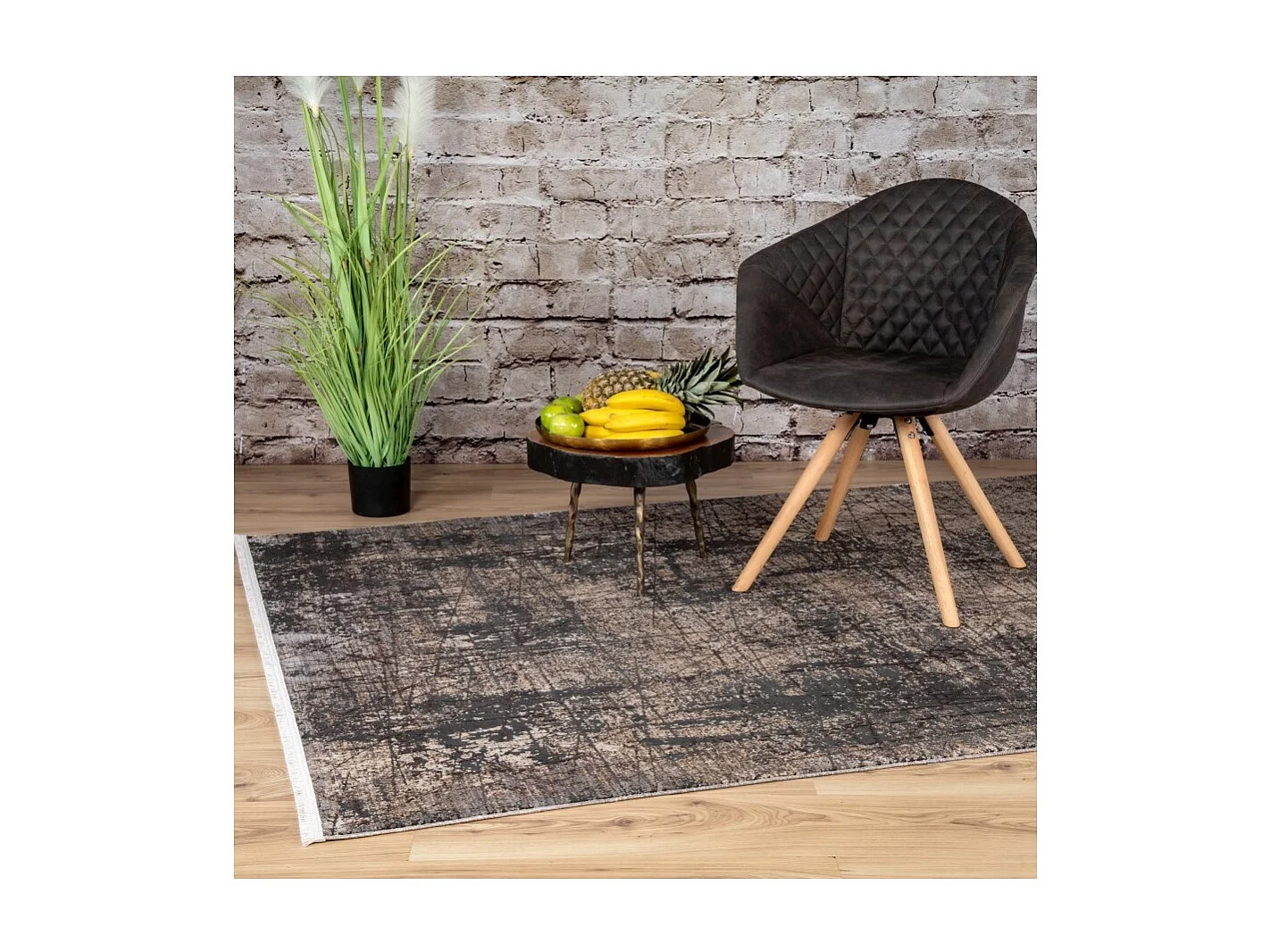 Tapete 290x200cm, design C209E na cor bege - Conforto e elegância para o seu interior