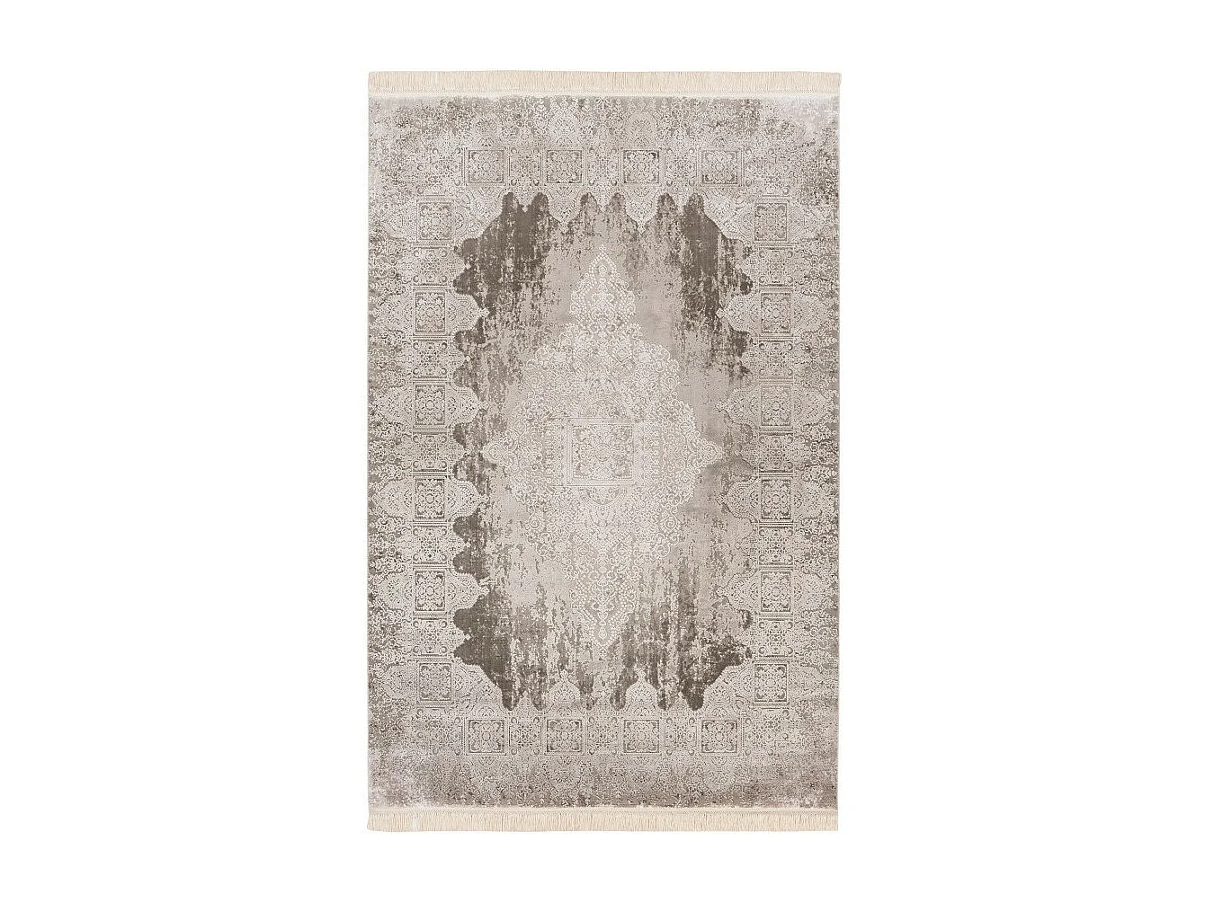 Tapijt 290x200cm, design E109E in zilverkleur - Comfort en elegantie voor uw interieur