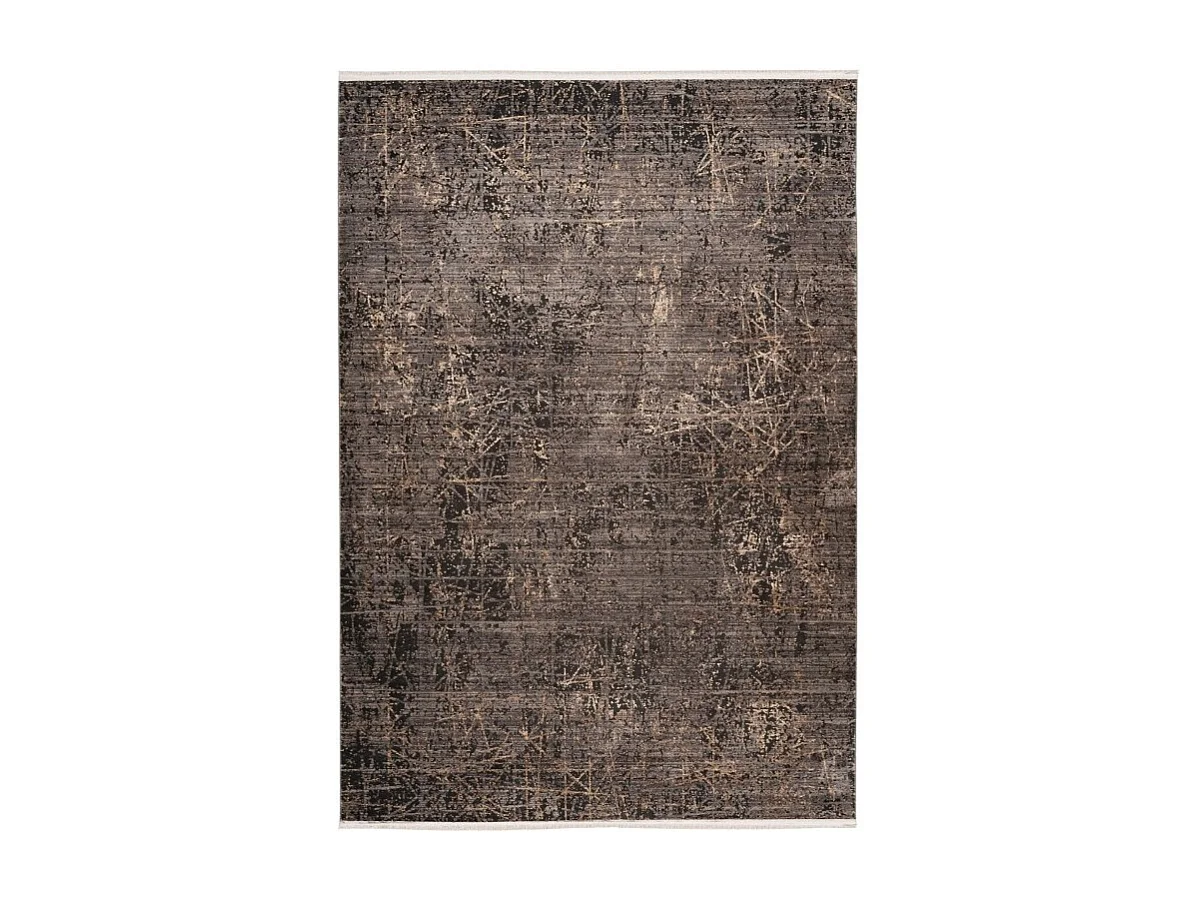 Tapis 170x120 cm – Design C109E coloris gris – Élégance et confort pour votre intérieur