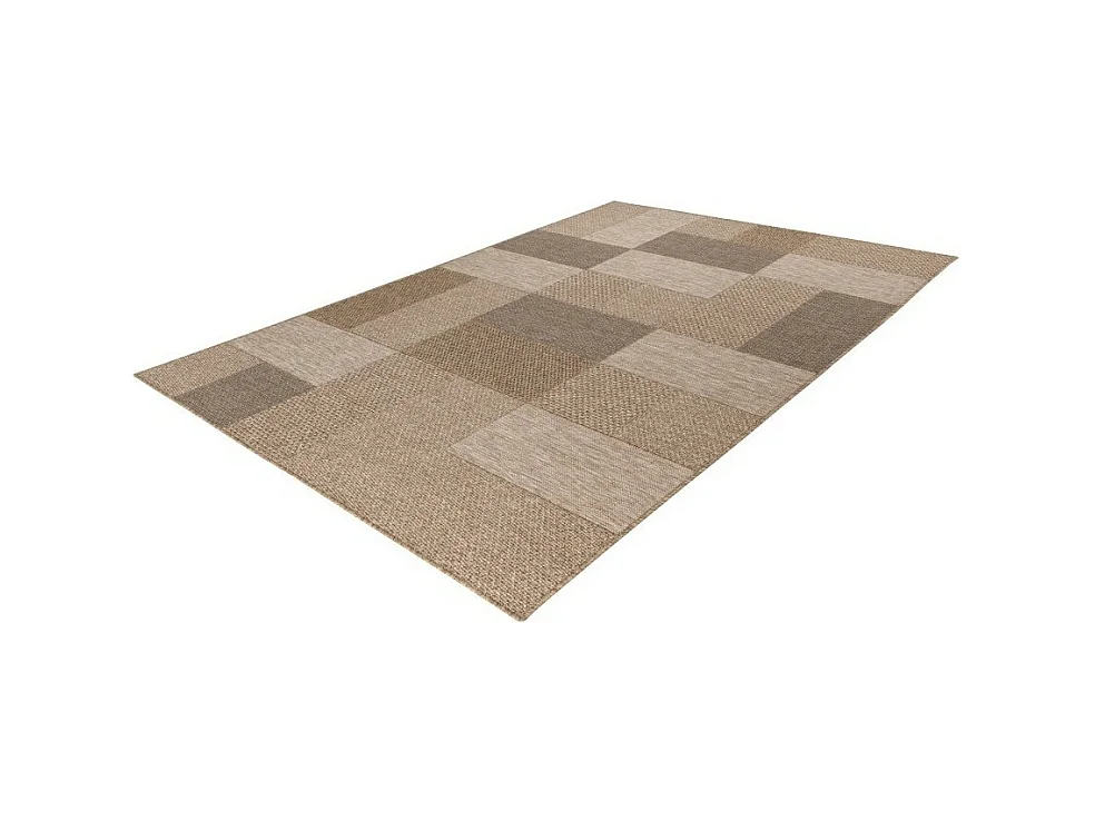 Tapis 150x80cm, design C603A coloris naturel - Confort et élégance pour votre intérieur