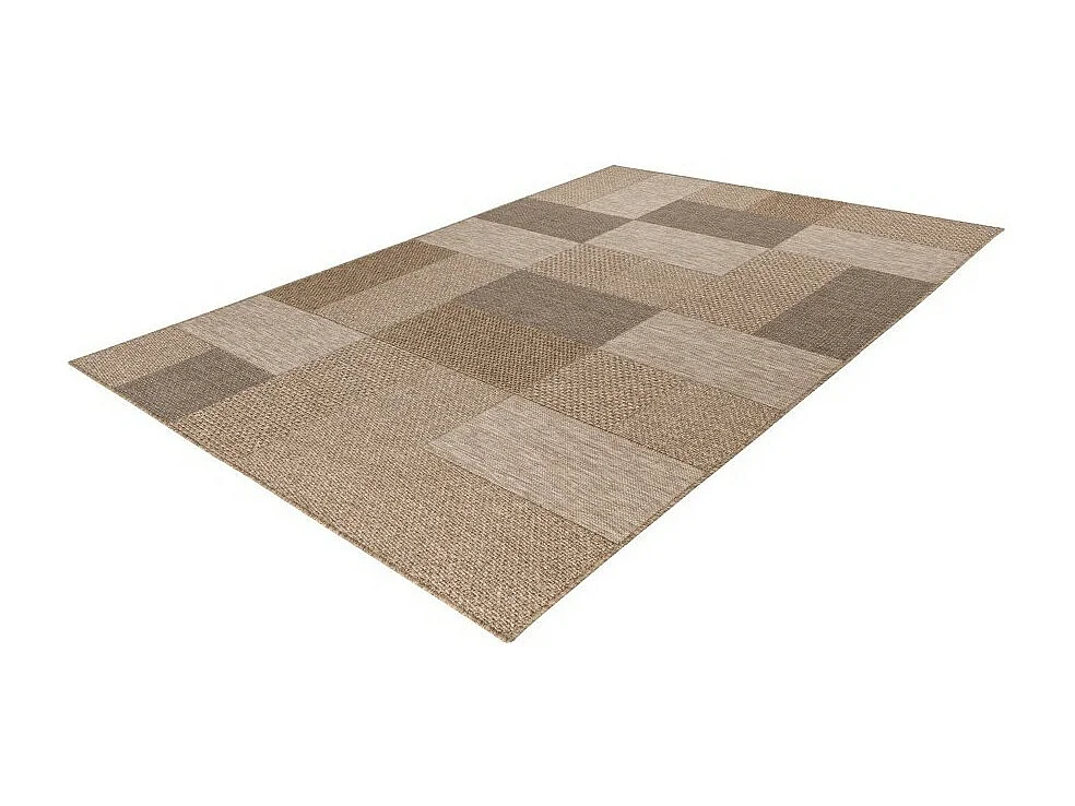 Tapis 150x80cm, design C603A coloris naturel - Confort et élégance pour votre intérieur