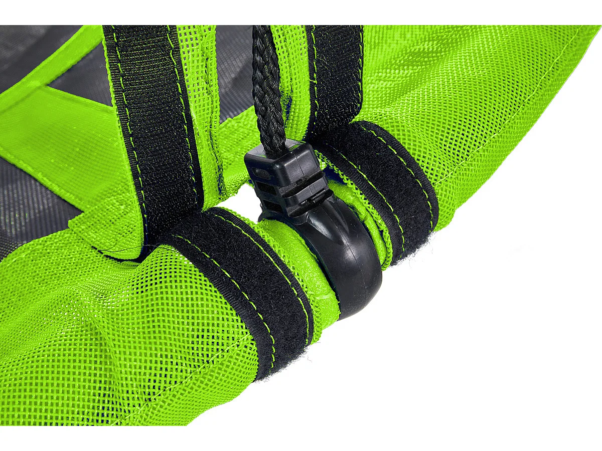 KANGUI - Balançoire ronde nid d'oiseau rond Ø100cm - Vert - Charge 150kg maxi