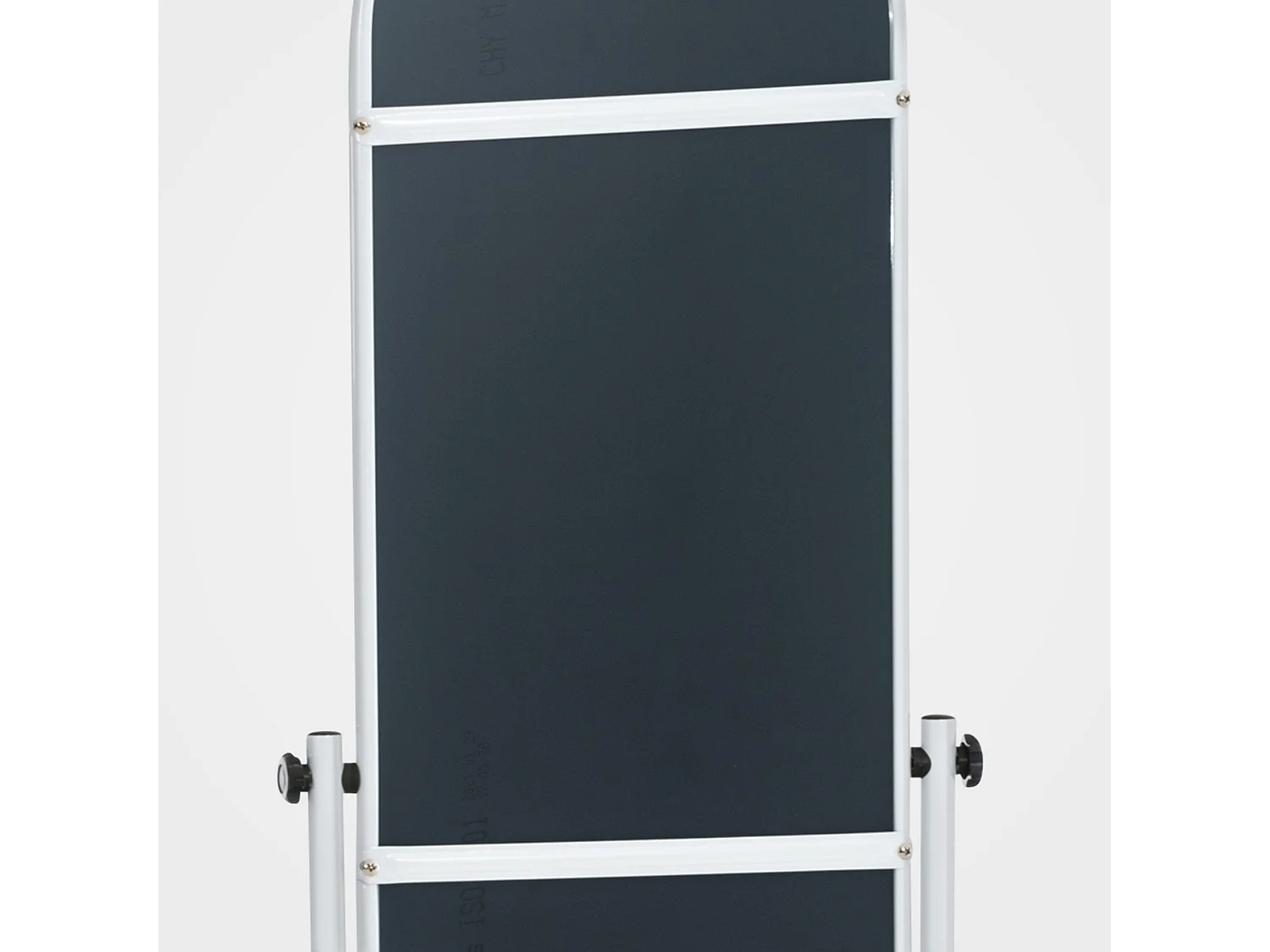 Miroir sur pieds - Métal - Blanc - Nane