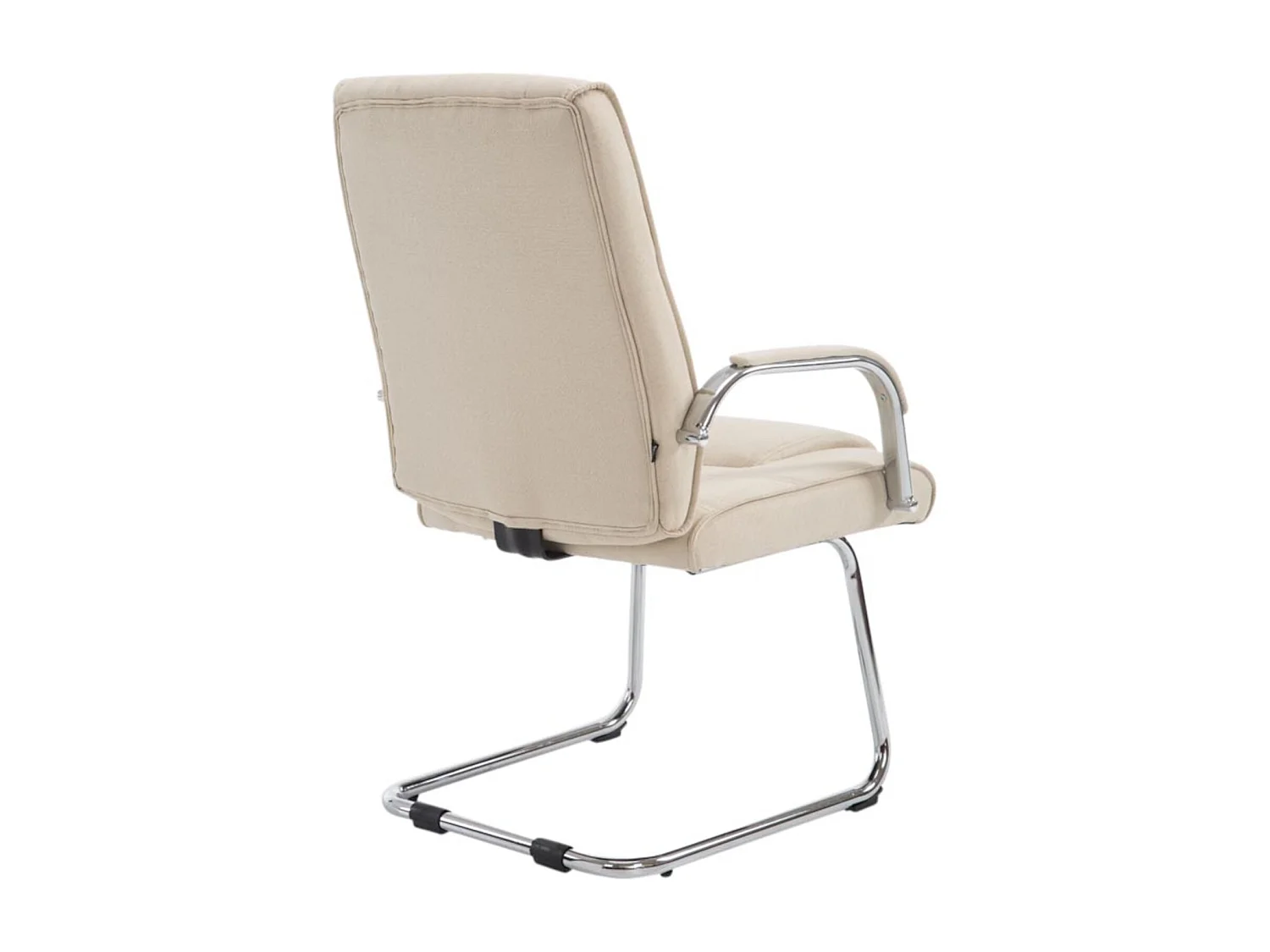 Lot de 2  chaises oscillantes - Tissu & Nature - Crème - Attila